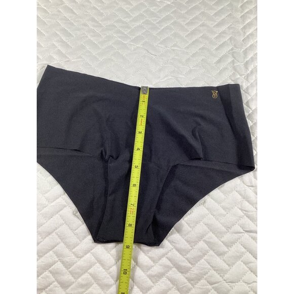 Victorias Secret Womens Cheeky Briefs Underwear Mid- rise Fit Seamless Black M - Picture 5 of 5